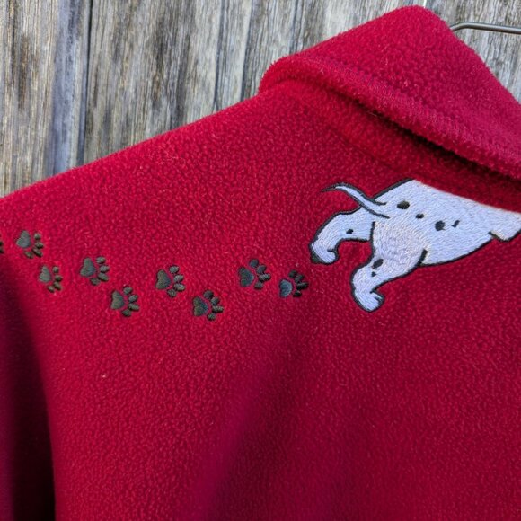 101 Dalmatians Fleece Embroidered Women's Jacket - Picture 8 of 14